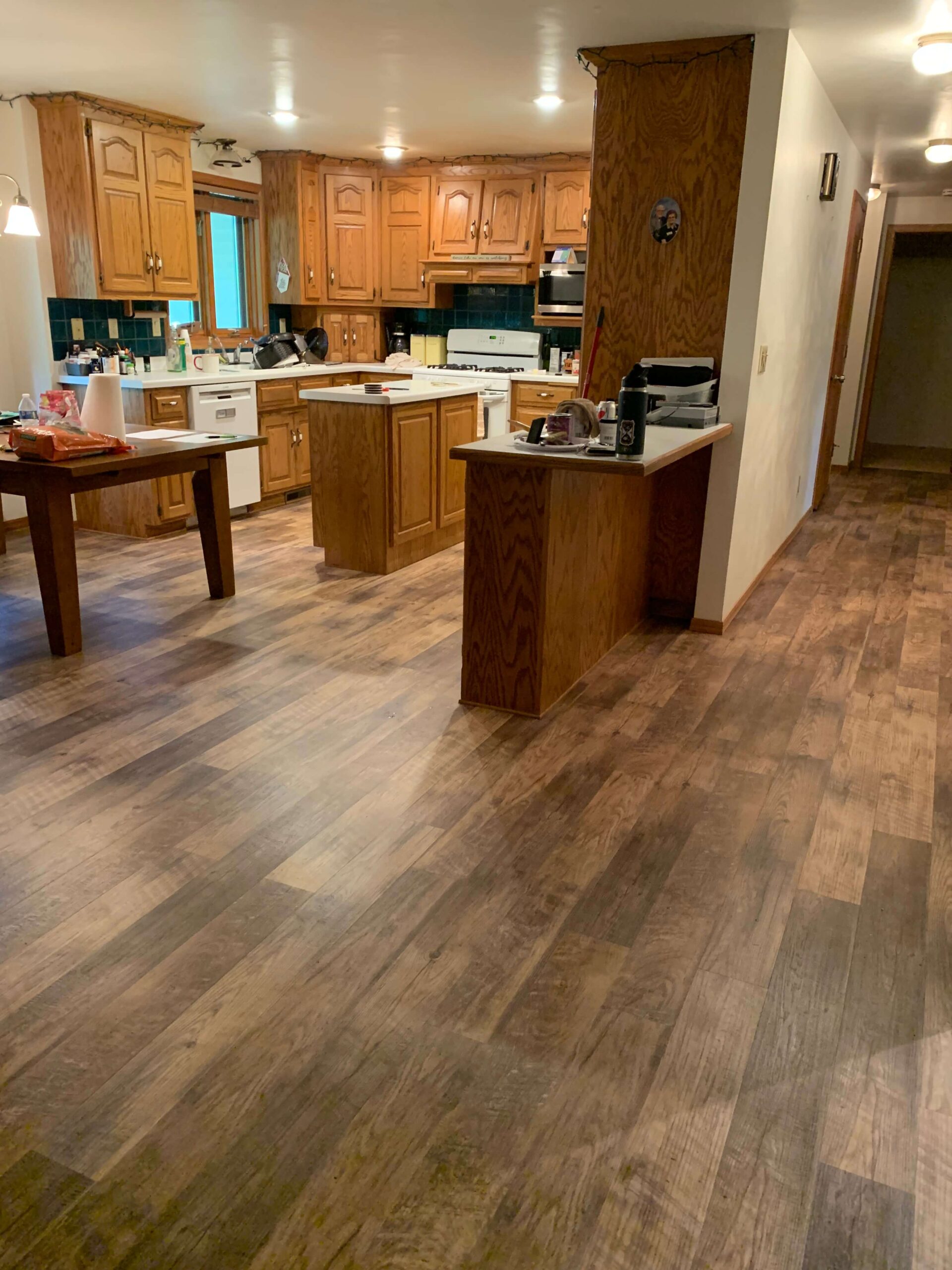 kitchen remodel project